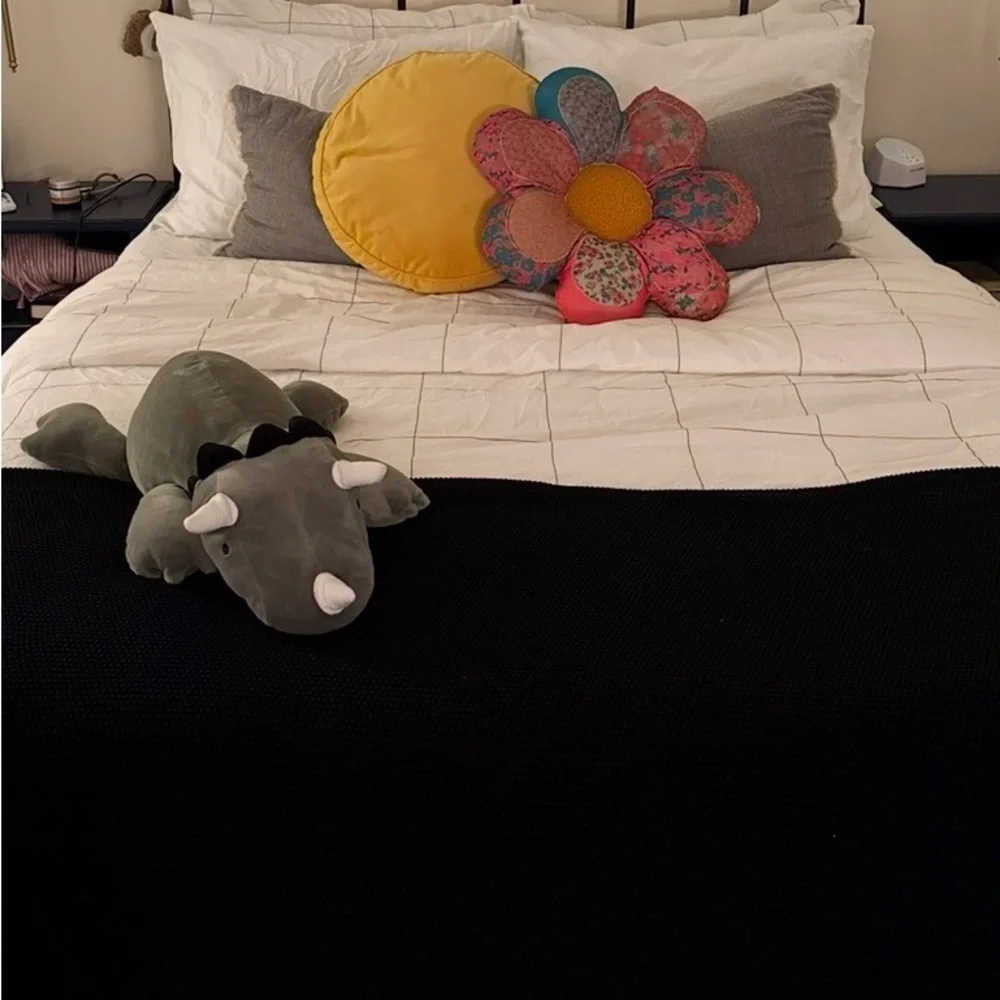 Brooklinen Classic Percale Duvet Set in Window Pane Full/Queen - Picture 5 of 6